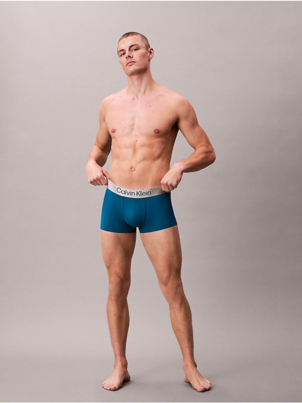 Brushed Microfiber Stretch Low Rise Trunk